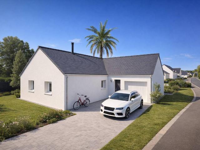 Maison neuve 82 m² avec garage – Confort moderne et terrain viabilisé à Trédarzec