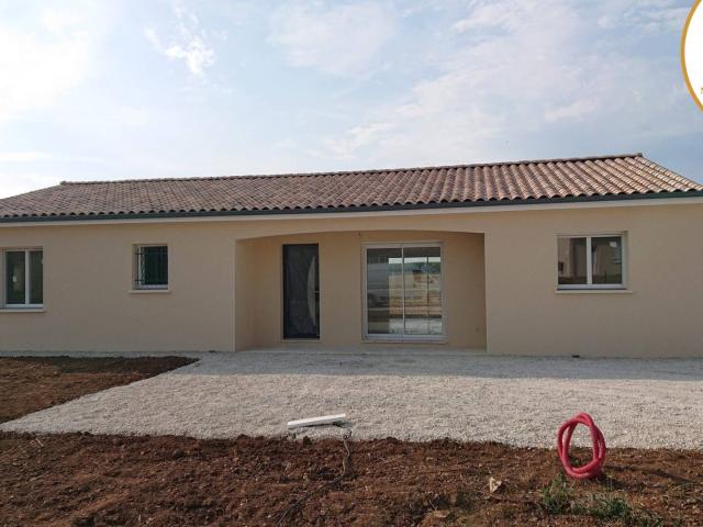 Maison neuve 83m² habitable avec terrain