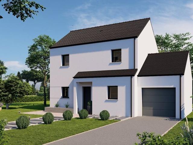 Maison neuve 85 m² – 3 chambres à Tinténiac