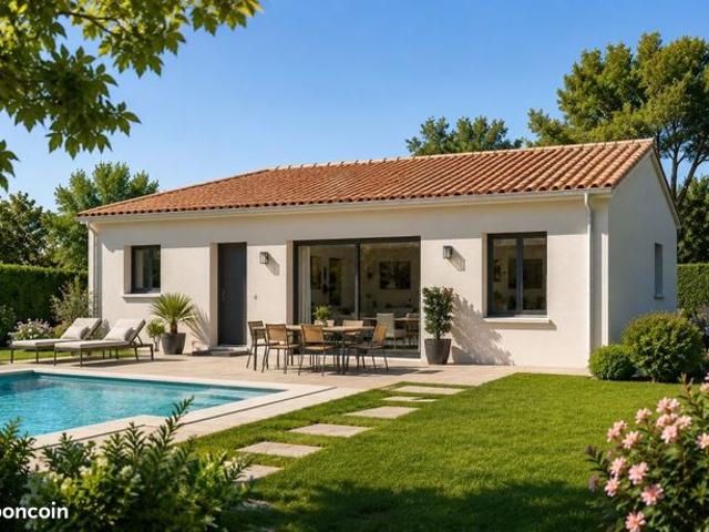 Maison neuve 86 m² avec terrain viabilisé 650 m² à Paradou 13520 – 3 chambres, plain pied, environnement calme et recherché