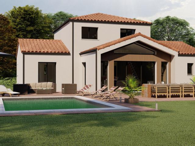 Maison neuve 8 pièces 119 m²