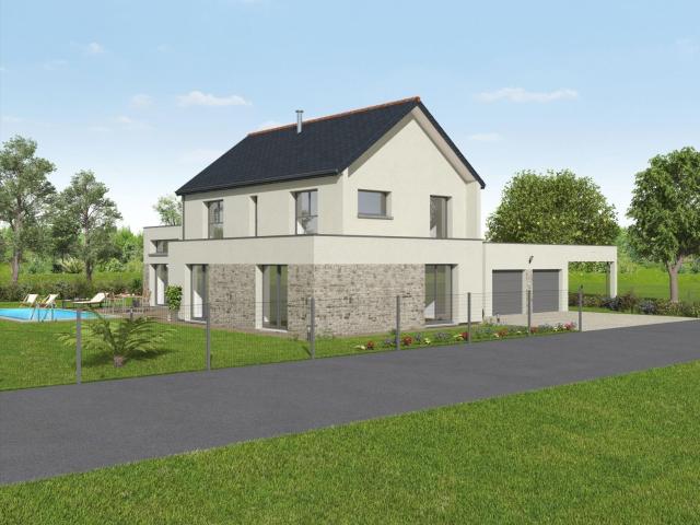 Maison neuve 8 pièces 205 m²