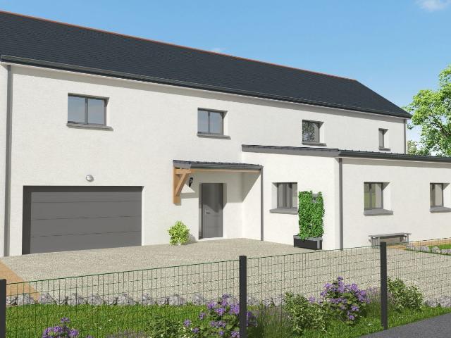 Maison neuve 8 pièces 243 m²