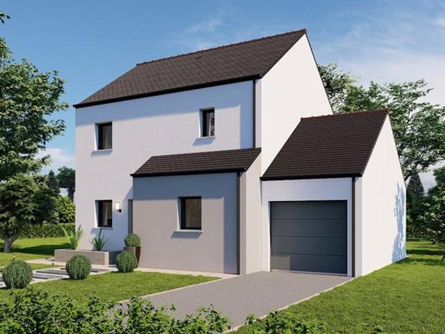 Maison neuve 90 m² – 4 chambres à Montauban de Bretagne