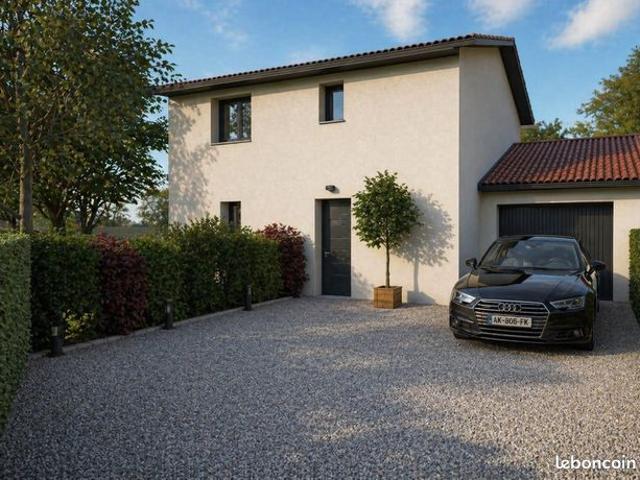 Maison neuve 90 m² + terrain à Bouloc