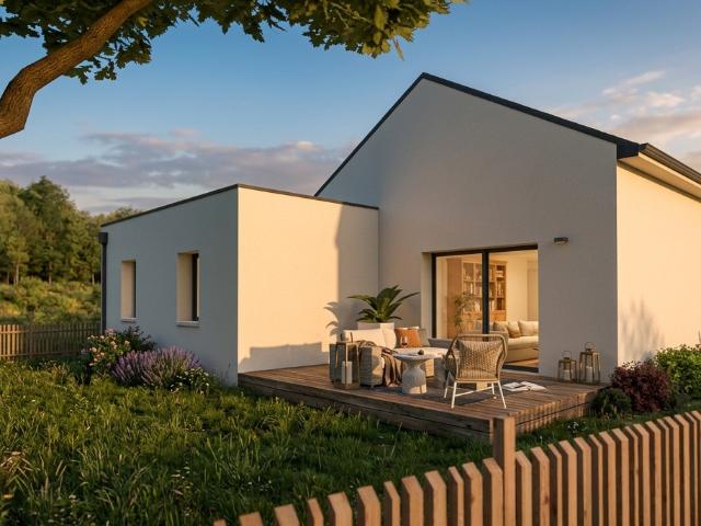 Maison neuve 91.5m² avec terrain Saint Nazaire