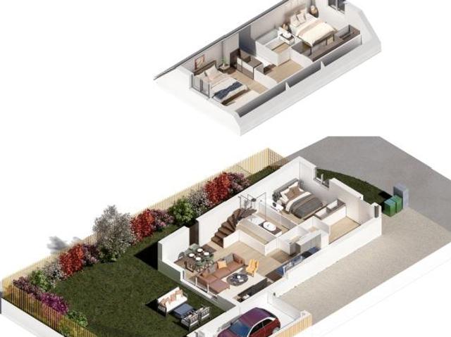 Maison neuve 91 m² + jardin + garage – Yvetot