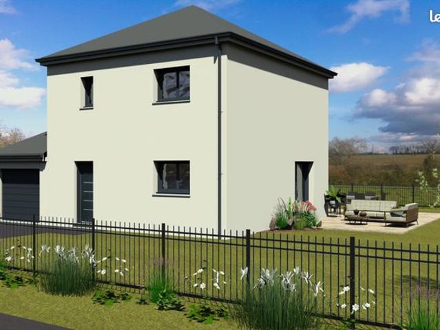 Maison neuve 93 m² + garage – Terrain 490 m² – Barbery