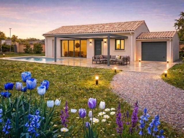 Maison Neuve 95m2 sur Terrain de 424m2 à Roquesérière