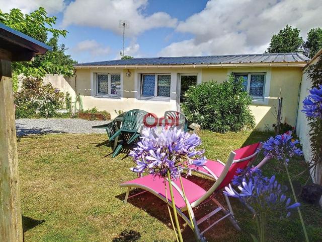 DAMGAN Maison de plain pied 2 chambres Jardin clos