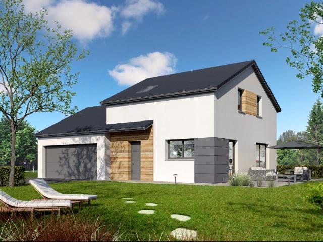 Maison neuve à construire 105 m² Bussières 70190
