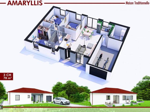 Maison neuve à construire