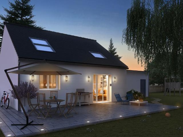 Maison neuve à Eteimbes