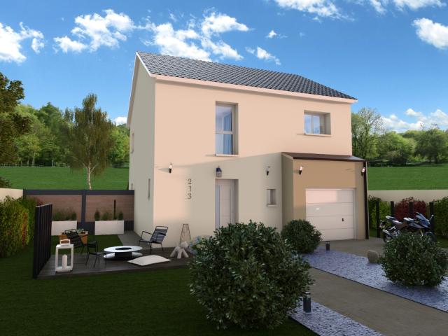 Maison neuve à Houssen