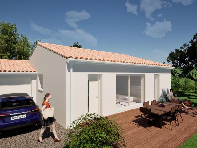 MAISON NEUVE AVEC GARAGE + TERRAIN QUARTIER LES ORS ROMANS SUR ISERE