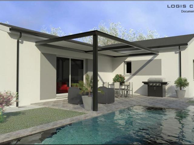 Maison neuve de 127 m2 habitable sur terrain plat de 854 m2 à Portet Sur Garonne