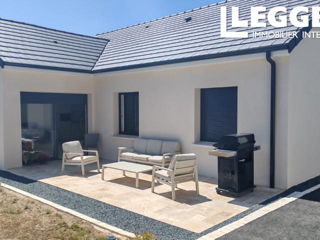Maison neuve de 2026 avec un terrain de 535m² secteur calme à Romorantin