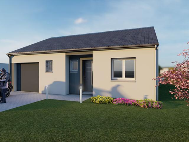 Maison neuve de 80 m2 sur terrain de 3,53 ares à Fameck