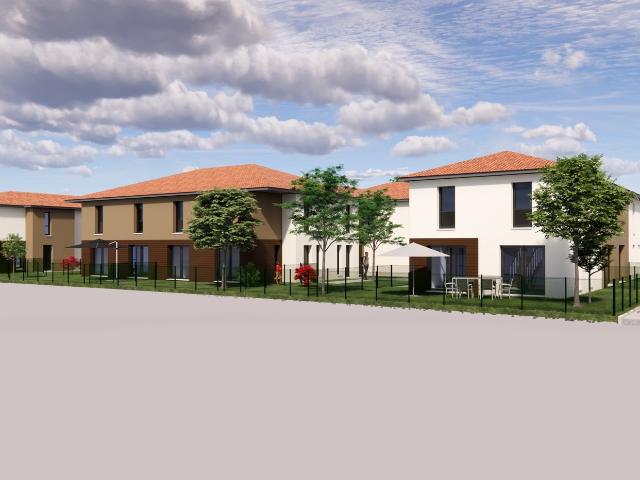 Maison neuve de 86m2 lot 11 en Brs bail réel solidaire à. 85m² Frans