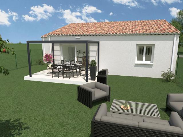 Maison neuve de plain pied, 3 chambres à PIERRELATTE