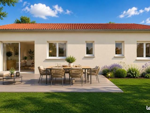 Maison neuve de plain pied 3 chambres sur un terrain de 1 000 m² – La Jonchère Saint Maurice