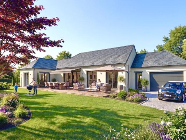Maison neuve de plain pied sur 1000m2
