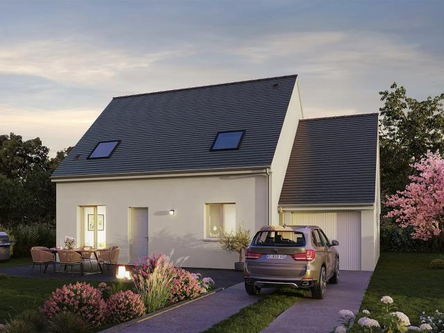 Maison Neuve Éblouissante de 4 Chambres — Terrain Magnifique 105m² Kergrist