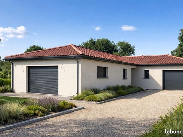 Maison neuve sur terrain viabilisé