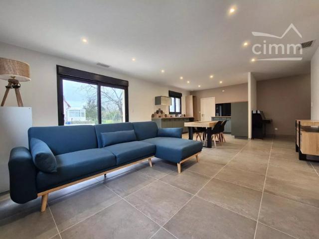 Maison neuve plain pied 95 m² – 3 chambres – terrain 550 m² – MER 41500