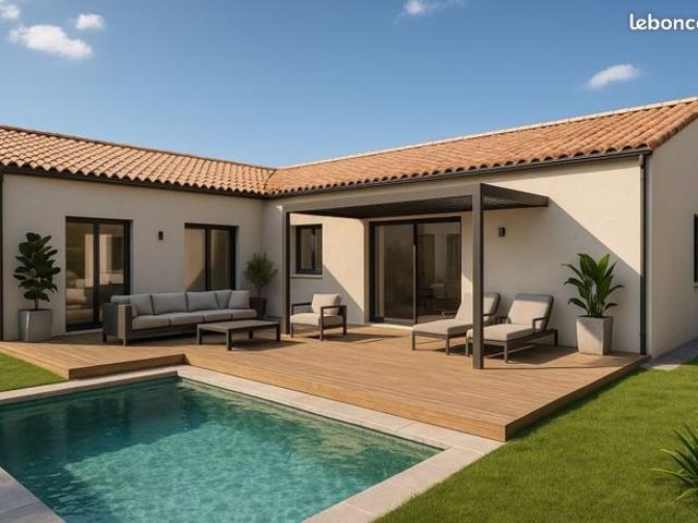 Maison neuve plain pied à Boisseron