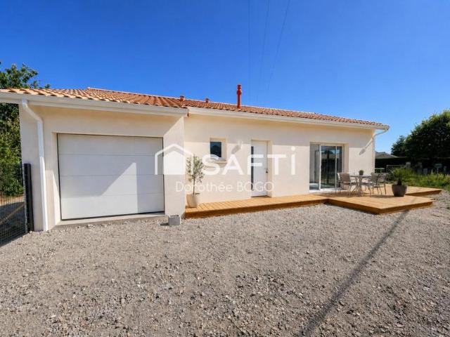 Maison neuve • Plain pied • Suite parentale • Garage