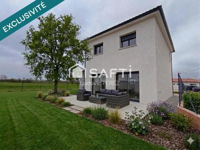 Maison neuve t4 103 m² – garage – terrain 400 m² – bressols 82710