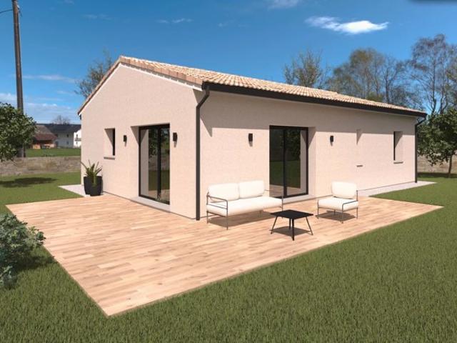 ? Maison neuve T4 – 90 m² avec terrain de 545 m² – Bressols 82