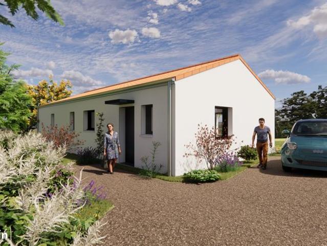 Maison neuve T4 de 92 m² + terrain de 425 m² à Bouguenais – 327 000