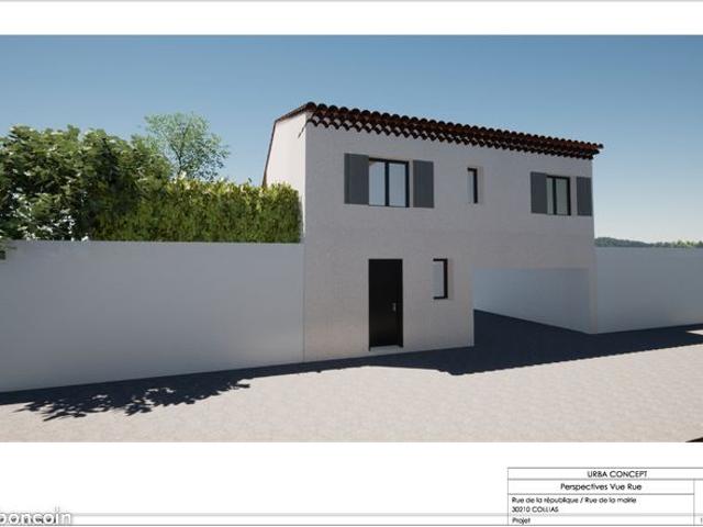 Maison neuve t5 collias– clim, terrain, garage – à 20 min de nîmes & avignon
