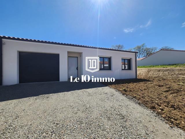 Maison neuve terminée 112m2 3 chambres 112m² Le May sur Evre