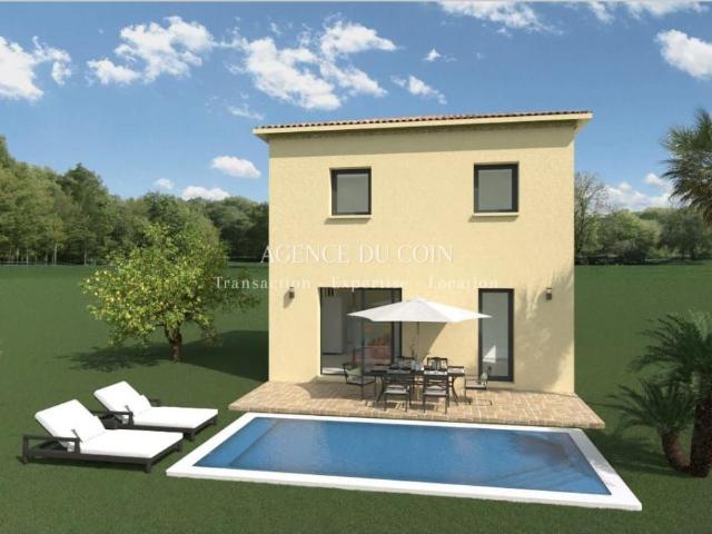 Maison neuve VEFA – Lorgues – Au calme – Norme RE 2020 Décou