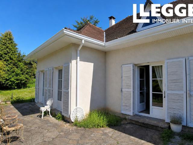 Maison soignée avec 1000 m² constructibles et sous sol aménageable – Solignac proche Limoges