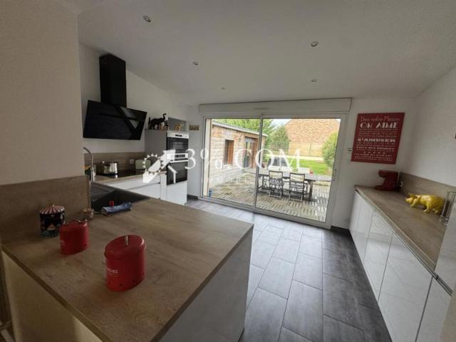Maison semi ind 107m2 avec jardin à Prouvy