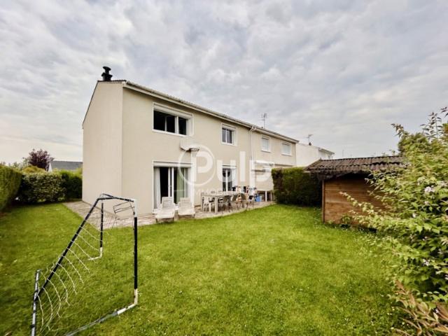 maison semi individuelle, 3ch, jardin, garage
