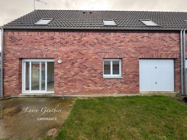 Maison semi individuelle – 2 chambres – Garage – Jardin – Calme – Centre de Comines