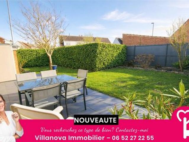 Maison semi individuelle au calme absolu 3 chambres jardin Sud garage