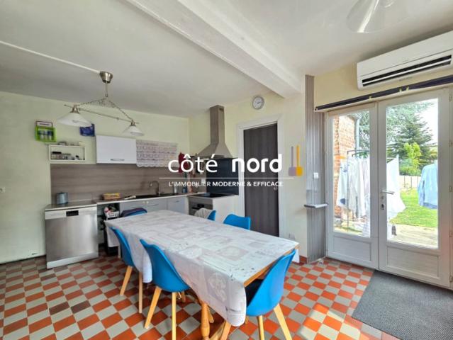 Maison semi individuelle avec jardin sans vis à vis