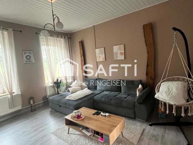 Maison semi mitoyenne 110m² Freyming Merlebach