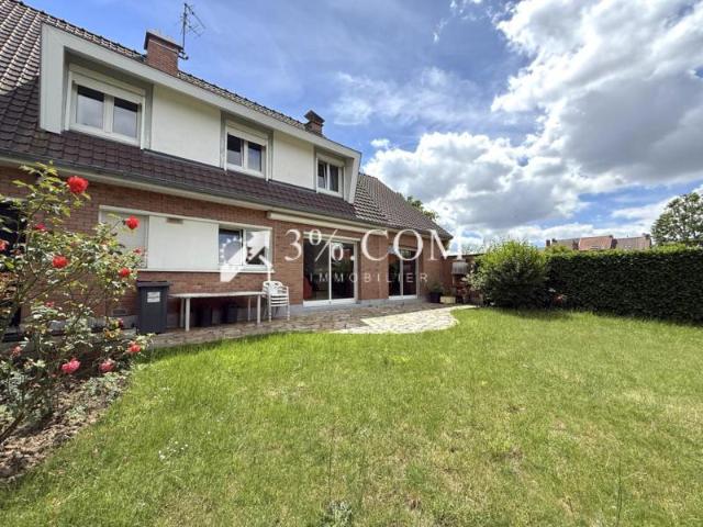 MAISON SEMI MITOYENNE DE 155 M2 AVEC 5 CH + JARDIN + GARAGE