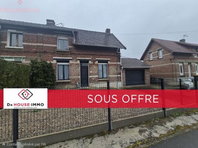 Maison semi plain pied avec 3 chambres jardin et garage
