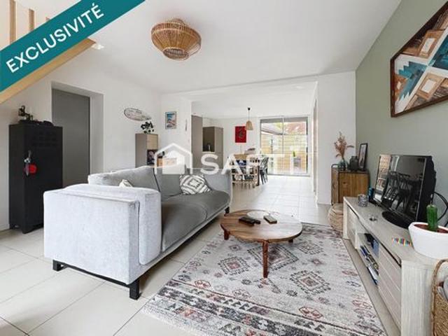 Maison semi plain pied 116 m² – Bourghelles – 4 chambres – extérieur + parking ?