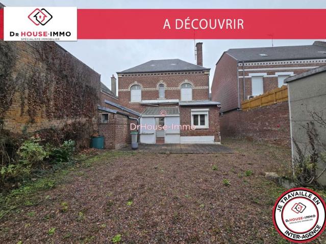 Maison spacieuse 7 pièces 161 m² Jardin arboré + Garage RoiselTravaux à prévoir Arrivée gaz de ville Idéal famille ou investisseurs