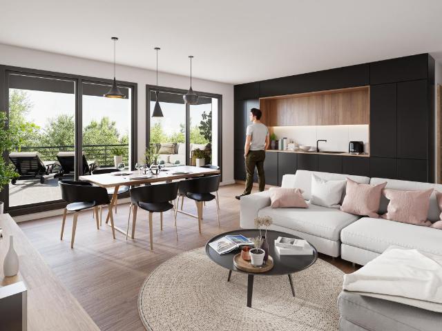 Maison sur le toit avec terrasse pour votre famille