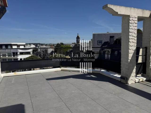 Maison sur le toit avec terrasses, La Baule centre